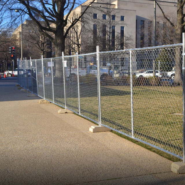 Chain link Temporary Fence